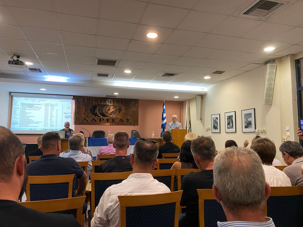 Όλη η αλήθεια για την διχοτόμηση της Κύπρου ειπώθηκε από τον Ν. Αργυρόπουλο στην Λάρισα&nbsp;(16/09/2025)